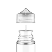 Chubby Gorilla - 60ML Stubby Unicorn Bottle - Clear Bottle / Natural Cap - V3 - Copackr.com