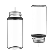 Chubby Gorilla - 100ML Unicorn Bottle - Clear Bottle / Black Cap - V3 - Copackr.com