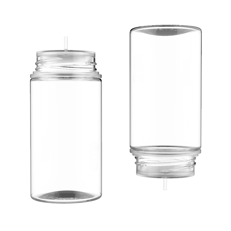 Chubby Gorilla - 200ML Unicorn Bottle - Clear Bottle / Natural Cap - V3 - Copackr.com