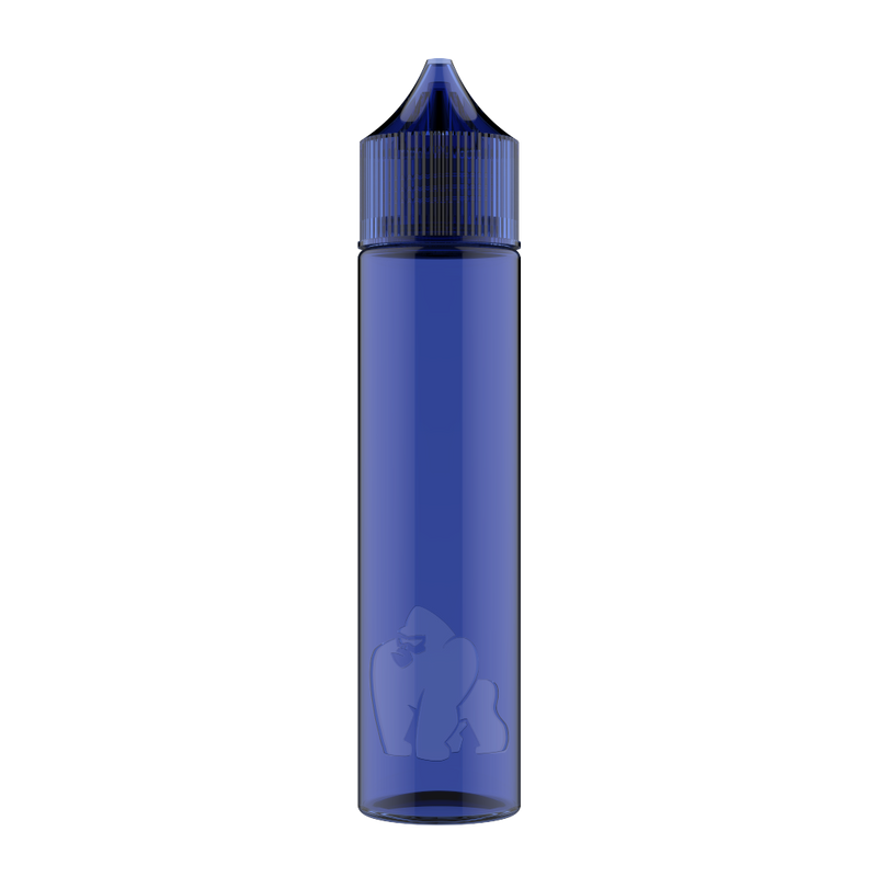 Chubby Gorilla - 60ML "SOFT" Unicorn Bottle - Transparent Blue - Copackr.com