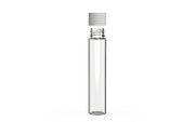 Spiral CR - Tube 115mm with Inner Seal & Tamper - Clear Natural (Transparent) with Opaque White Lid - Copackr.com