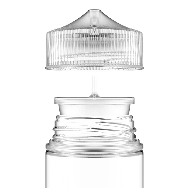 Chubby Gorilla - 200ML Unicorn Bottle - Clear Bottle / Natural Cap - V3 - Copackr.com