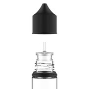 Chubby Gorilla - 50ML Unicorn Bottle - Clear Bottle / Black Cap - V3 - Copackr.com