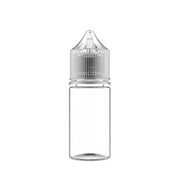 Chubby Gorilla Chubby Gorilla - 30ML Stubby Unicorn Bottle - Clear Bottle / Natural Cap - V3