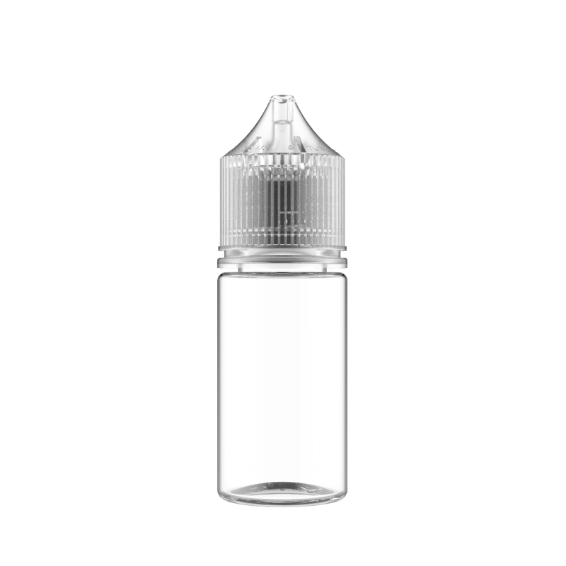 Chubby Gorilla Chubby Gorilla - 30ML Stubby Unicorn Bottle - Clear Bottle / Natural Cap - V3