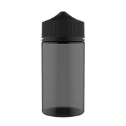 Chubby Gorilla - 200ML Unicorn Bottle - Transparent Black Bottle / Black Cap - V3 - Copackr.com