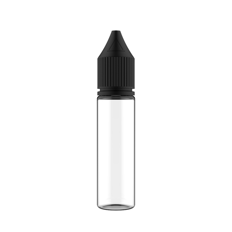Chubby Gorilla - 20ML Unicorn Bottle - Clear Bottle / Black Cap - V3 - Copackr.com