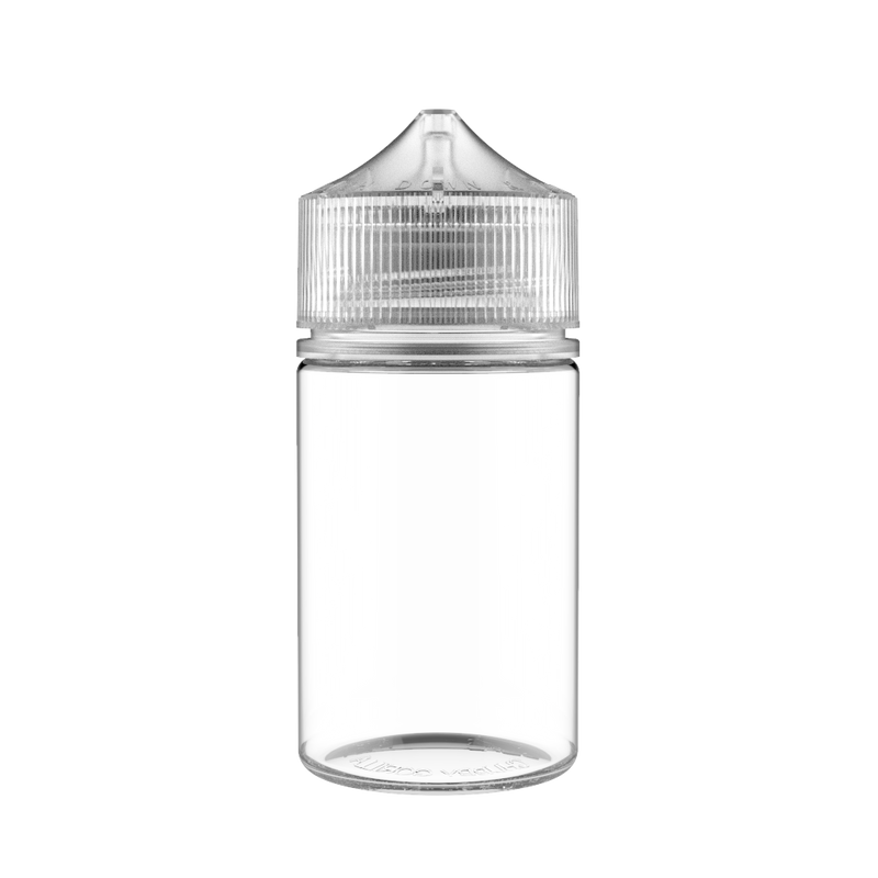 Chubby Gorilla - 75ML Stubby Unicorn Bottle - Clear Bottle / Natural Cap - V3 - Copackr.com