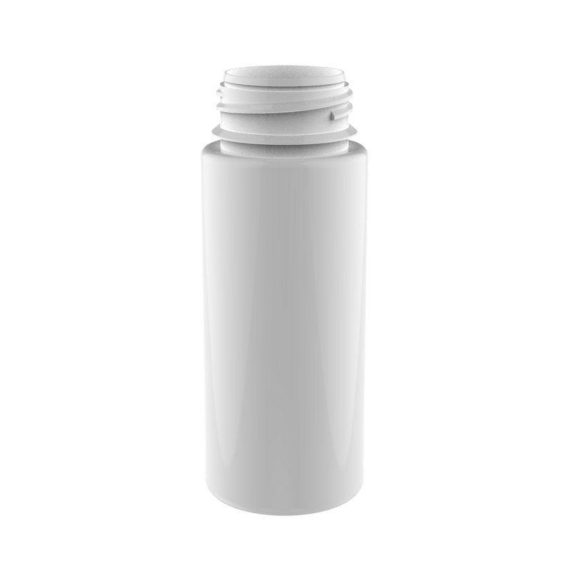 Chubby Gorilla - 120ML Unicorn Bottle - Solid White Bottle / White Cap - V3 - Copackr.com