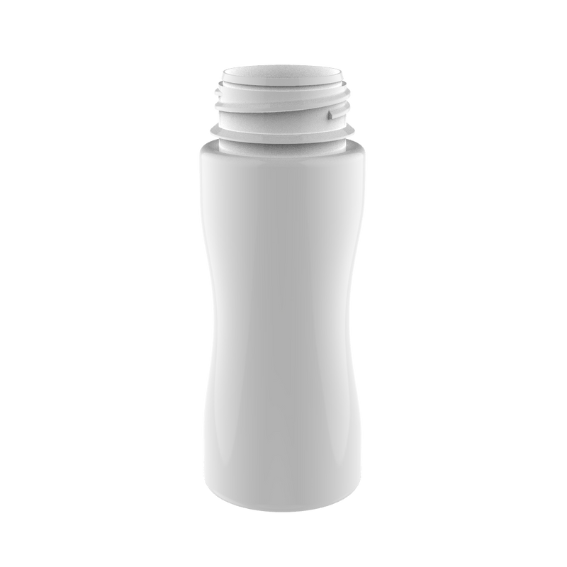 Chubby Gorilla - 120ML Unicorn Bottle - Solid White Bottle / White Cap - V3 - Copackr.com