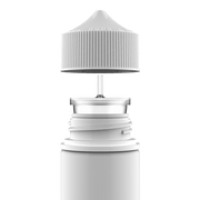 Chubby Gorilla - 120ML Unicorn Bottle - Solid White Bottle / White Cap - V3 - Copackr.com