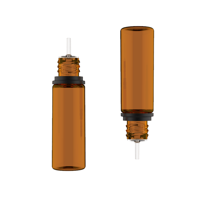 Chubby Gorilla - 15/16,5 ML Unicorn Bottle - Amber Bottle / Black Cap - Copackr.com
