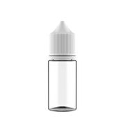 Chubby Gorilla - 30ML Stubby Unicorn Bottle - Clear Bottle / White Cap - V3 - Copackr.com