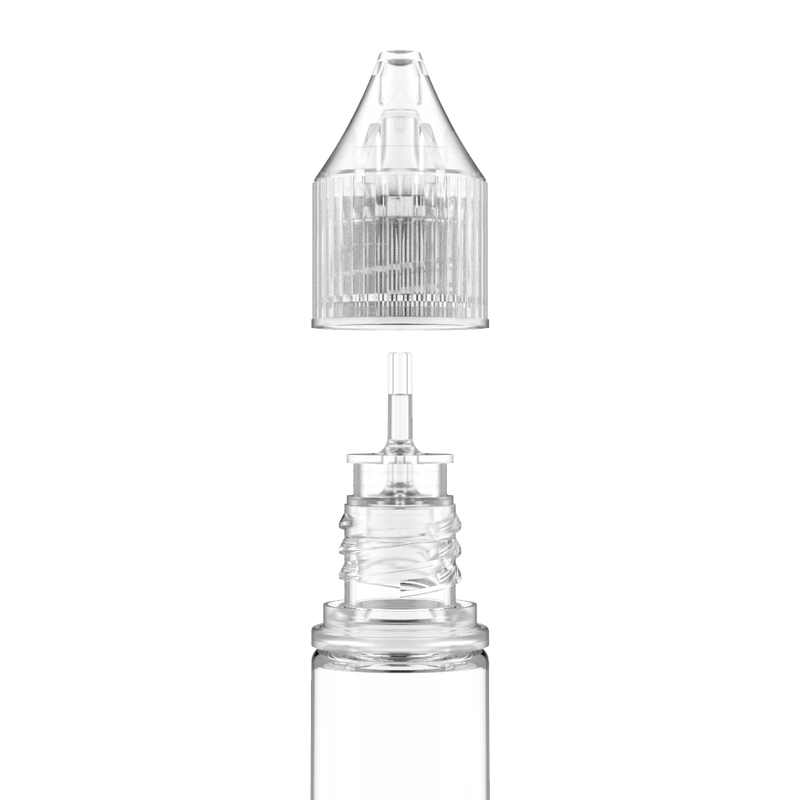 Chubby Gorilla - 30ML Unicorn Bottle - Clear Bottle / Clear Cap - V3 - Copackr.com