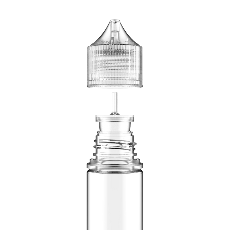 Chubby Gorilla - 75ML Unicorn Bottle - Clear Bottle / Natural Cap - V3 - Copackr.com