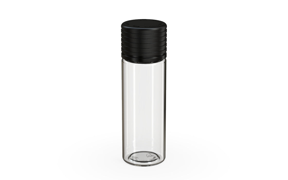 Spiral CR - Tube 65mm - Clear Natural (Transparent) avec couvercle noir opaque