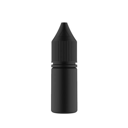 Chubby Gorilla - 10ML Unicorn Bottle - Solid Black Bottle / Black Cap - V3 - Copackr.com