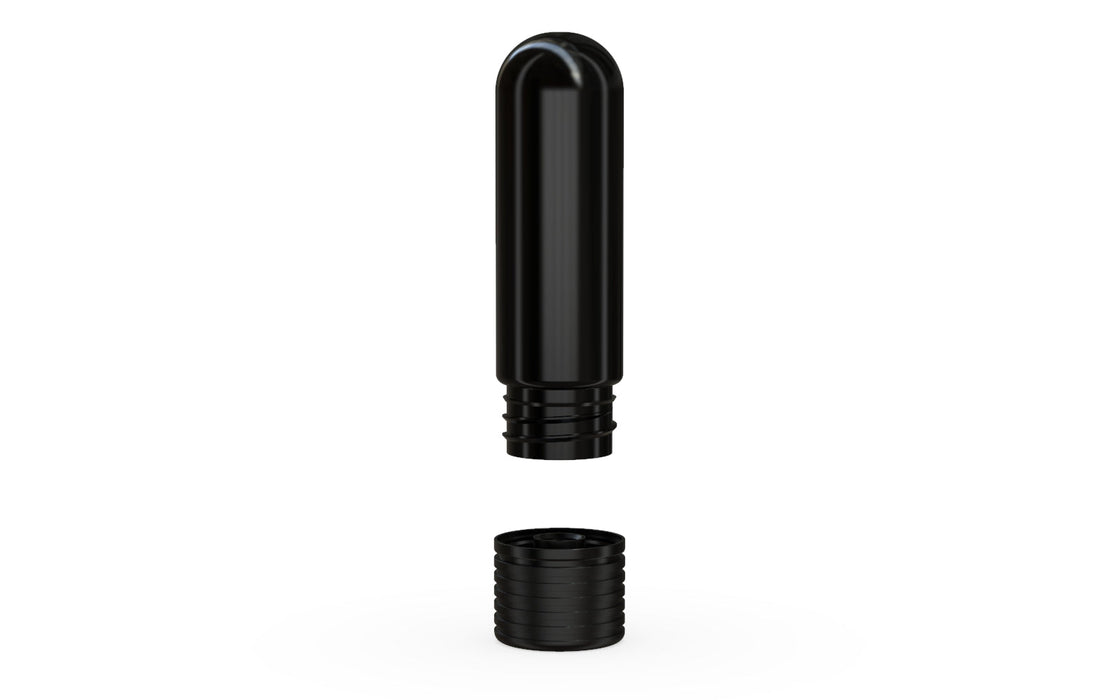 510 Patron Spiral CR Container Round Top - Opaque Black Med Opaque Black Lock